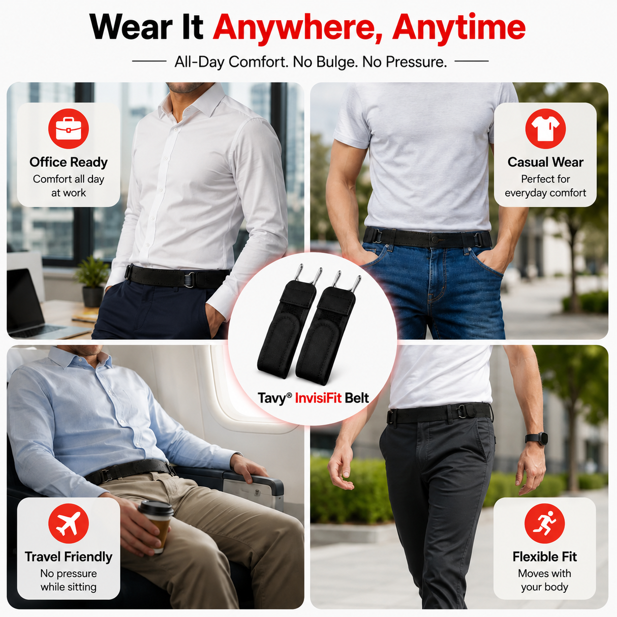 Tavy® InvisiFit Belt