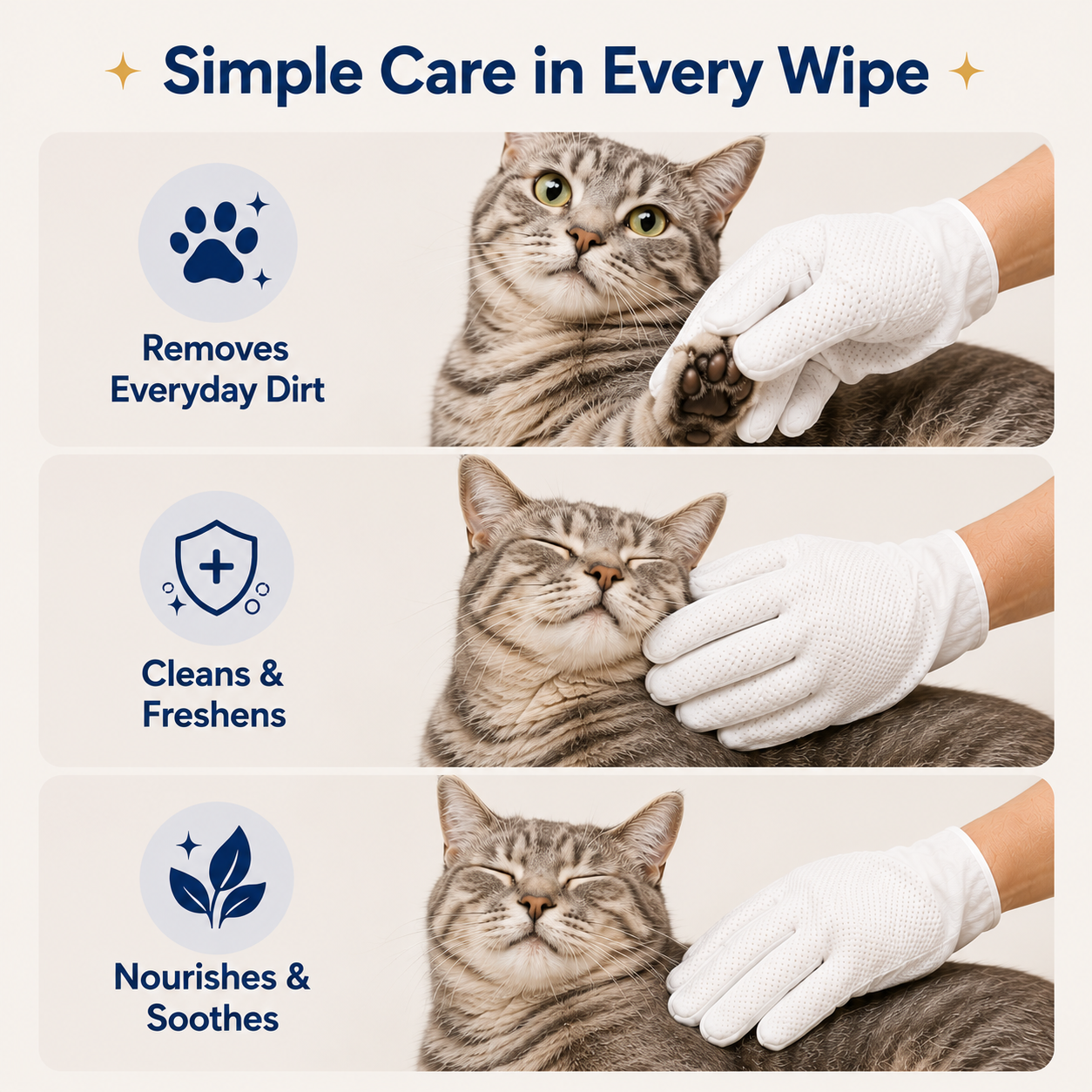 FreshPaw™ Pet Cleaning Gloves