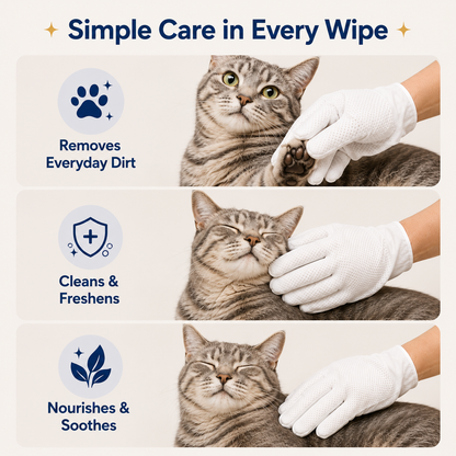 FreshPaw™ Pet Cleaning Gloves
