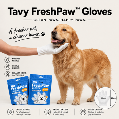 FreshPaw™ Pet Cleaning Gloves