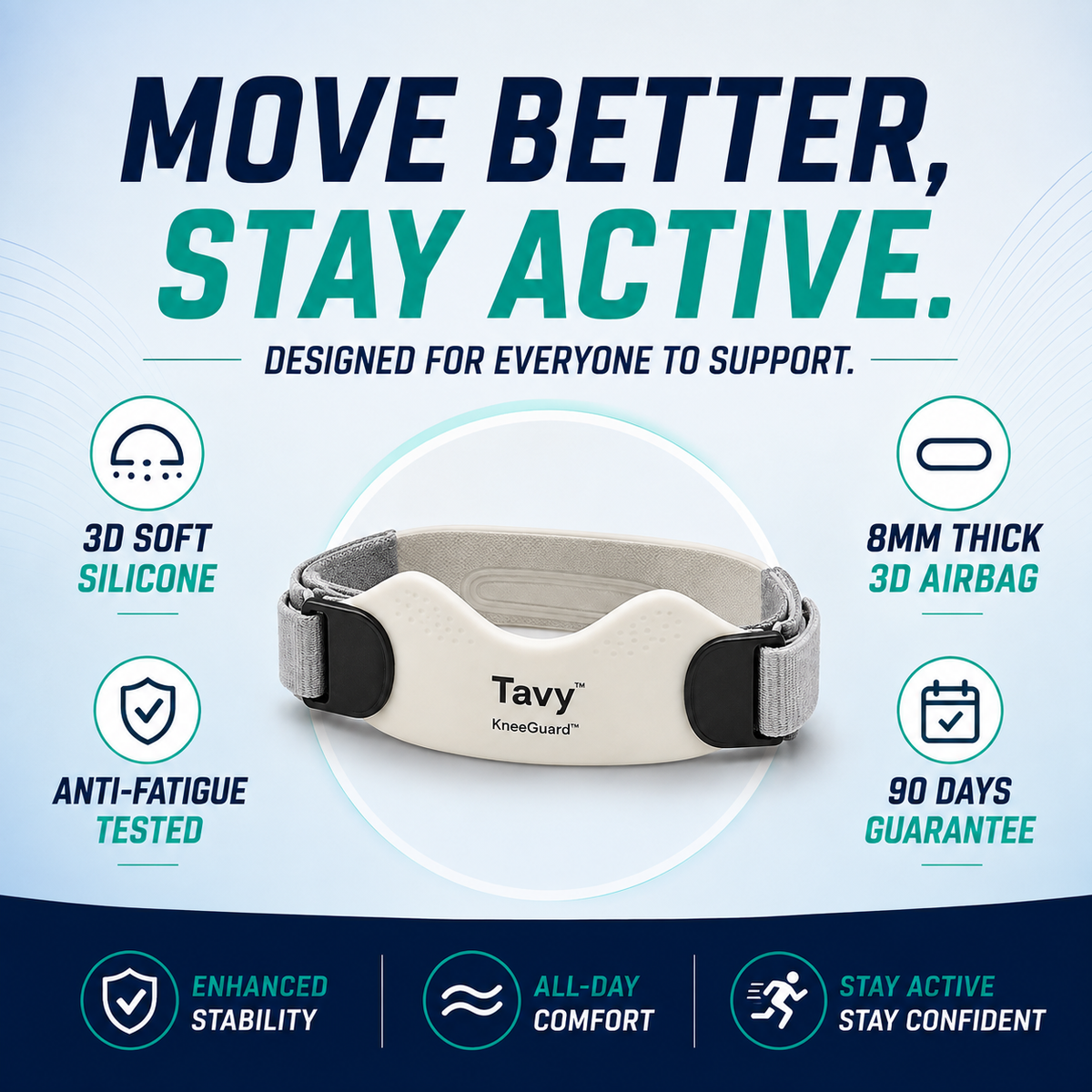Tavy® KneeGuard™ Patella Strap