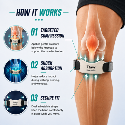 Tavy® KneeGuard™ Patella Strap
